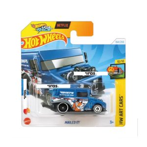 Hot Wheels Marka 1/64 Ölçek Tekli Regular Arabalar HRY82 Hw Art Cars / Mailed It! Model Oyuncak Araba