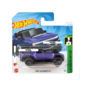 Hot Wheels Marka 1/64 Ölçek Tekli Regular Arabalar HTD16 Hw Green Speed /GMC Hummer EV Model Oyuncak Araba
