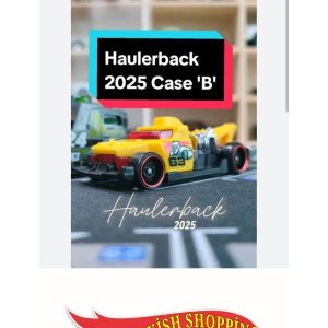 Hot Wheels Marka 2025 Case 1:64 Ölçek Haulerback Model Oyuncak Araba