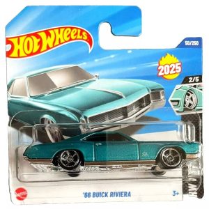 Hot Wheels Marka 2025 Tekli Araba 66 Buick Riviera 2/5 Model Oyuncak Araba