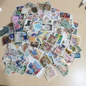 500 Adet Dünya Pulları Karışık Koleksiyon Nadir