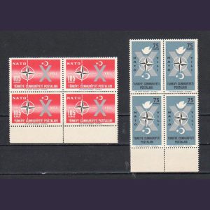 1962 Dünya Sıtma Eradikasyonu MNH Dörtlü Blok