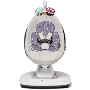 4Moms Mamaroo 5.0 Çift Yönlü Yenidoğan Destek Pedi Dark Grey Plus