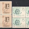 1957 Güzel Sanatlar Akademisi'nin 75. Yılı MNH Dörtlü Blok