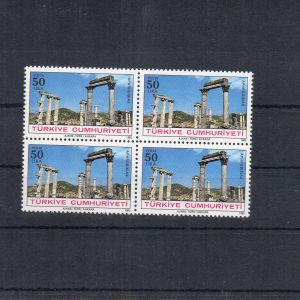 1983 Antik Kentler II MNH Dörtlü Blok