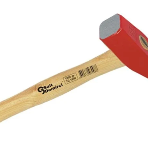 Boyalı Tesviyeci Çelik Çekiç 100 Gr, Ahşap Saplı