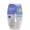 Chicco Wellbeing Silikon 2'li Biberon Emziği 2 ay+