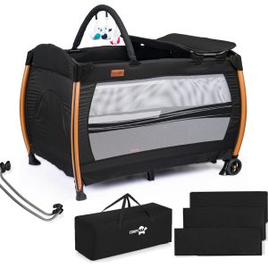 Comfymax Power Park Yatak Oyun Parkı 70x110 - Cosmos Black