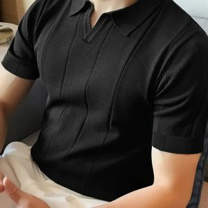 Erkek Kısa Kollu Polo Yakalı Triko Tshirt