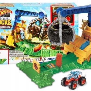 Hot Wheels Monster Trucks Arenada Rhinomite Mücadelesi Oyun Seti HTP18