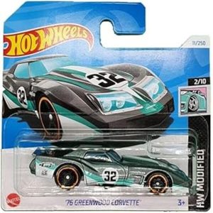 Hot Wheels Marka 76 Greenwood Corvette Htd67 Model Oyuncak Araba