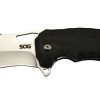 Kiku Xr 6986 Bk Siyah Kamp Çakı 18cm - Yarı Otomatik, Kemerlikli, Kutulu