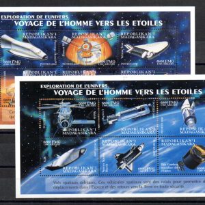 2017 John Glenn Temalı MNH Blok