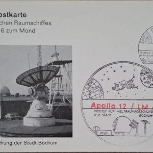1970 Apollo 13 İlk Gün Damgalı Posta Kartı