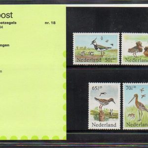 1984 Hollanda MNH Kuş Serisi - Portföy