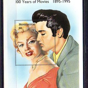 1995 Monserrat Monroe ve J. Dean Blok - MNH