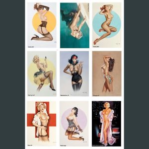 Pin-up Kartpostal Seti - 11
