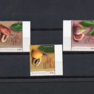 Slovenya Meyveler MNH Tam Seri-Nominal: 2,16 €