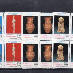 1983 Avrupa Konseyi 18. Sanat Sergisi MNH Dörtlü Blok
