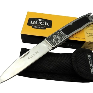 Knives Bk-001brv Kamp Çakı 23 Cm - Metal İşlemeli Sap, Kılıflı