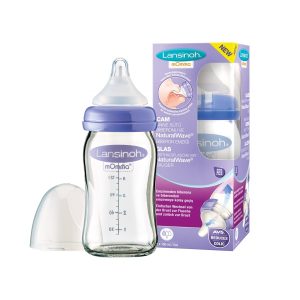 Lansinoh Natural Wave 160 Ml Cam Biberon