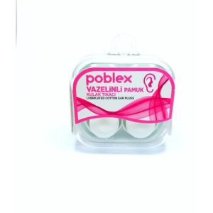 Poblex Vazelinli Pamuk Kulak Tıkacı 4'lü
