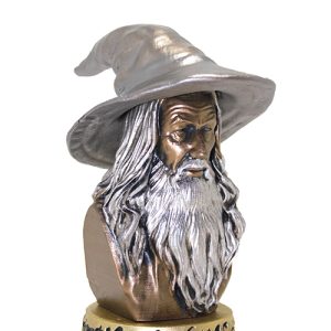 Şapkalı Gandalf Büst