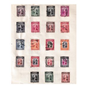 Saravak pulları 1934-1950