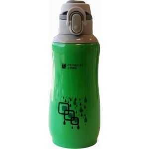 Sema Baby Penguen Kilitli Paslanmaz Çelik Bebek Termosu 600 Ml - Yeşil
