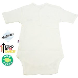 Sema Baby Yarım Kol Kaşkorse Badi (Body) - Ekru  18-24 Ay