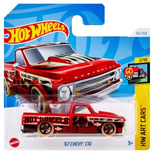 Hot Wheels Marka 67 Chevy C10 HTD72 Model Oyuncak Araba