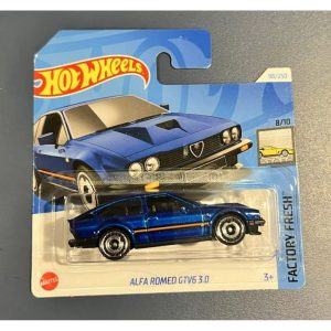 Hot Wheels Marka Mavi Alfa Romeo GTV6 3.0 Model Oyuncak Araba