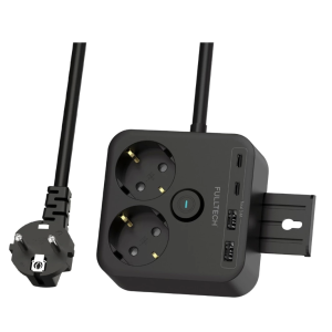 Termal Akım Korumalı Isıya Dayanıklı 2’li Du Tipi Priz 2x Usb 2x Type-c
