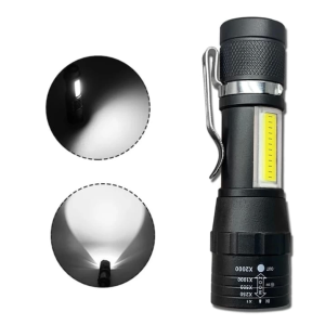 Wuben Wb-017 Zoomlu Şarjlı Cob Led Güçlü El Feneri